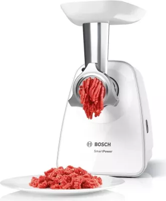 Makinë për bluarje mishi Bosch MFW2515W, e bardhë