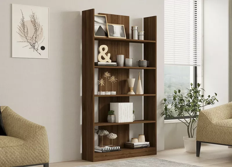 Raft librash Hanah Home, Ikiz, ngjyrë arre