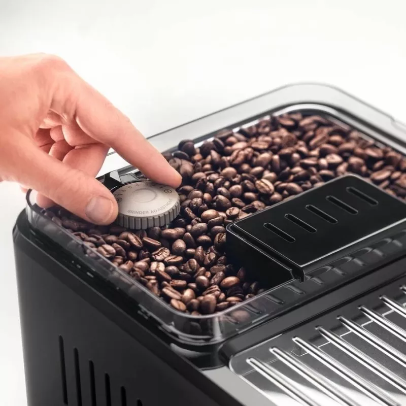 Aparat për espresso De’Longhi Eletta Explore, 1.8 L, Kafe kokrra, Kafe e bluar, Mulli i integruar, 1450 W, Gri