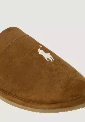 Papuçe për meshkuj Ralph Lauren Klarence RF103841, bezhë të errëta [Madhësia: 40]