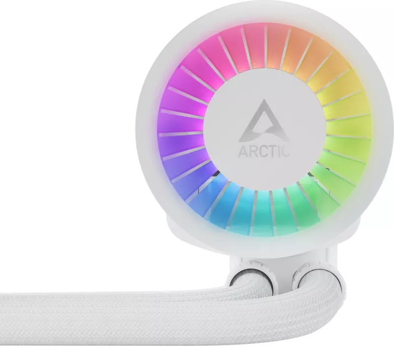 Ftohës uji ARCTIC Liquid Freezer III 280 A-RGB, 14 cm, 69.9 cfm, i bardhë