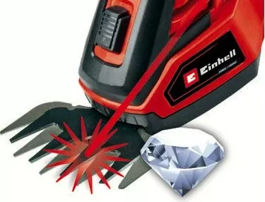 Gërshërë shkurresh Einhell GE-CG 18/100 Solo, Li-Ion 18V, e zezë/kuqe