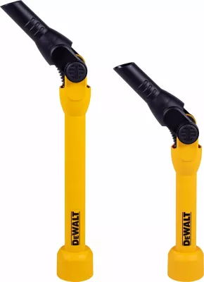 Zgjatës tubi thithës Dewalt DXVA00-1200E me kokë rrotulluese, i verdhë/zi