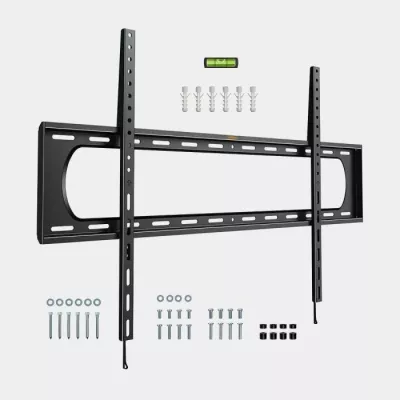 Mbajtëse fikse muri për TV VonHaus 3005092, 60-120\", deri 120 kg, VESA 200x200-900x600, e zezë