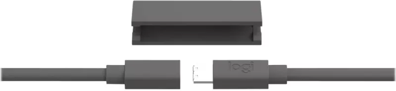 Kabllo zgjatimi për mikrofon Logitech MeetUp, grafit, 10 m