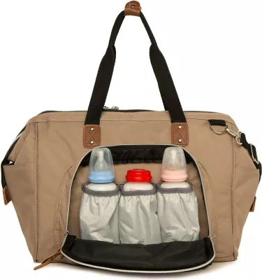 Çantë për pelena, Zoozie Bags, 2154 - 83114, ngjyrë mink