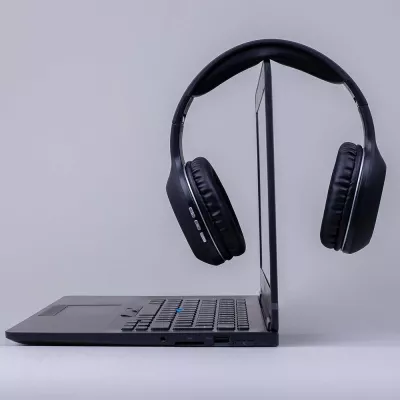 Kufje Forever BTH-505 Bluetooth ANC, mikrofon, 8h, të zeza