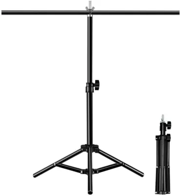 Stativ për sfond Puluz PU3054B, 67 cm, i zi