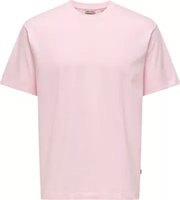 Maicë për meshkuj Only & Sons Onsfred Life Rlx SS Tee Noos 22022532, rozë [Madhësia: XS]