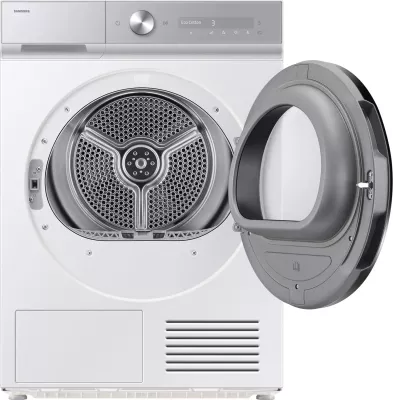 Tharëse rrobash, Samsung DV90DB8845GHU4 BESPOKE, 9 kg, klasë energjie A, pompë nxehtësie, AI Control, e bardhë
