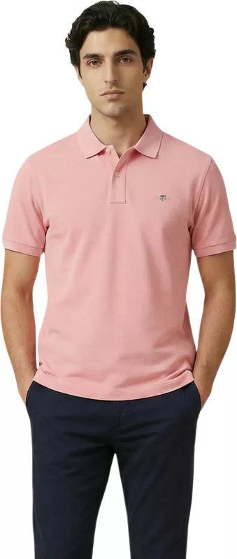Maicë polo për meshkuj Gant Reg Shield 2601.002210, rozë [Madhësia: XXL]