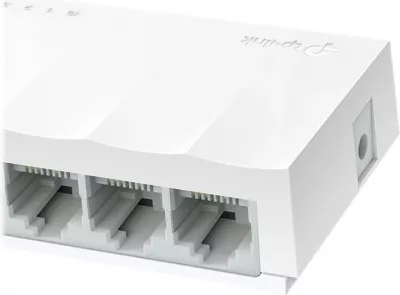 Switch, TP-Link, LS1005, 5 porta 10/100 Mbps, desktop pa ventilator, e bardhë
