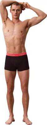Set të brendshme për meshkuj Calvin Klein Underwear TRUNK 3 PK 000NB4002A, të zeza [Madhësia: XL]
