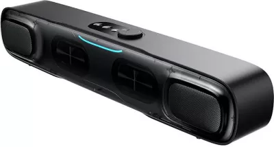 Altoparlant mini Baseus AeQur, model A20054402111-00, lidhje Bluetooth 5.3/USB-C/AUX, i zi
