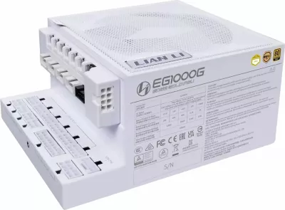 Furnizues energjie Lian Li EDGE Gold EG1000G 1000W i bardhë