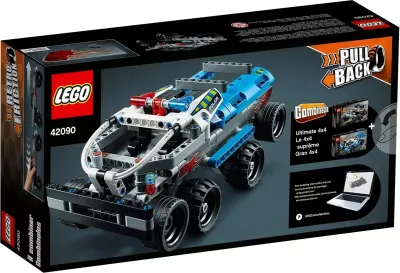 Lego Technic 42090 Getaway Truck, 128 pjesë, për fëmijë 7+