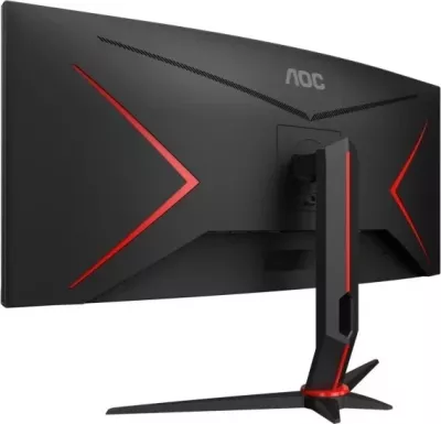 Monitor AOC CU34G2X / BK, 34", 144Hz, i zi/i kuq