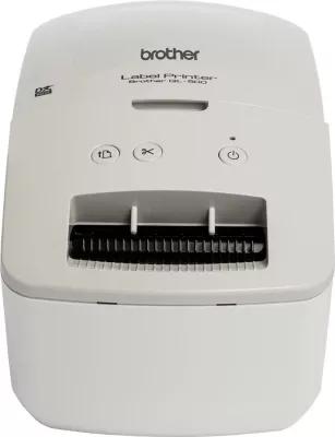 Printer etiketa Brother QL-600G, Direct thermal, 300x600 DPI, Wired & Wireless, 62mm, gri/bardhë