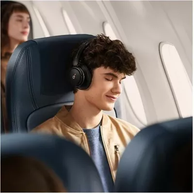 Kufje wireless ANKER Soundcore Life Q30, Active Noise Cancellation (NC), 2x40mm, AUX, zezë, set me kasë + kabllo