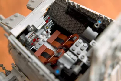 Set LEGO Star Wars AT-ST Walker 75417, për të rritur, me minifigurë, Gri
