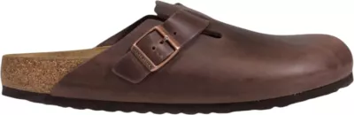 Papuçe për meshkuj Birkenstock Boston 860133, kafe [Madhësia: 39]