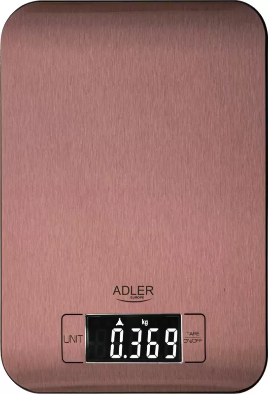 Libra kuzhine Adler AD 3183, elektronike, ngjyrë bakri