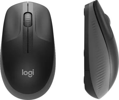 Maus Logitech M190, pa kabllo, optik, RF Wireless, 1000 DPI, ngjyrë qymyr