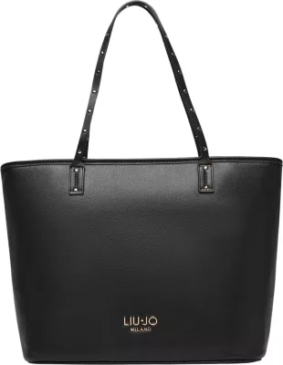 Çantë shopper Liu Jo AF6070 E1120 për femra, e zezë