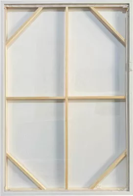 Pikturë dekorative FRACTAL A, kornizë, kanavacë, bezhë, kafe, e zezë, 82.6x4.3x122.6cm