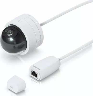 Kamerë IP dome Ubiquiti G5 Dome Ultra, 2688x1512, PoE, IP66, IK06, e bardhë