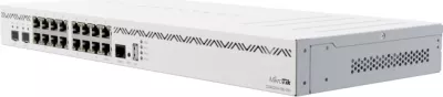 Router gigabit Mikrotik CCR2004-16G-2S+ 16xGE, 2x10G SFP+, 4GB RAM, 1U rack, i bardhë