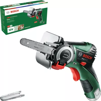 Vegël elektrike Bosch EasyCut 12, 2.5Ah, nanoBLADE, me bateri, e zezë/gjelbër/kuqe