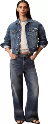 Duks për femra Calvin Klein Jeans LV047G820G, krem [Madhësia: S]