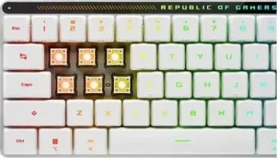 Tastierë Asus Rog Falchion RX LP, RGB, e bardhë