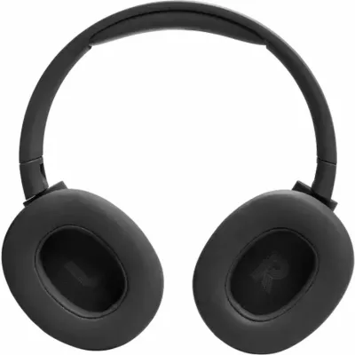 Kufje on-ear JBL Tune 720BT wireless Bluetooth 5.3 76 orë bateri me mikrofon palosshme, me kabllo USB-C dhe AUX, të zeza