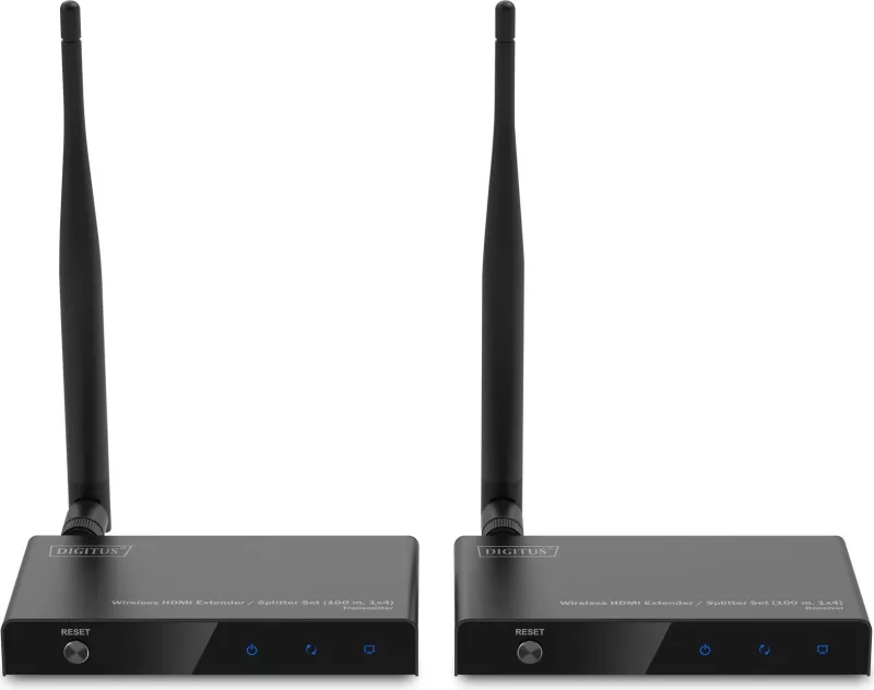 Transmetues dhe pranues AV Digitus, HDMI pa tela, 100 m, i zi