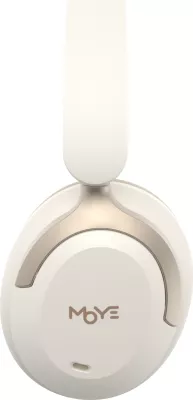 Kufje Bluetooth Moye Timbre 2 ANC, ANC hibride 35 dB, 55h, BT 5.4, Beige