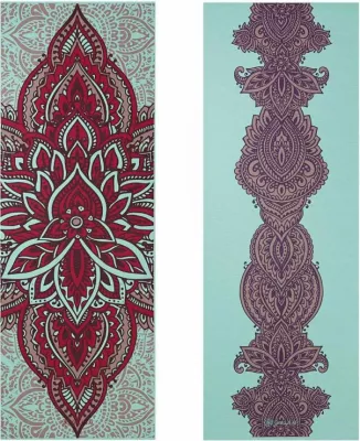 Tapet yoga Gaiam për femra dhe meshkuj, i kuq