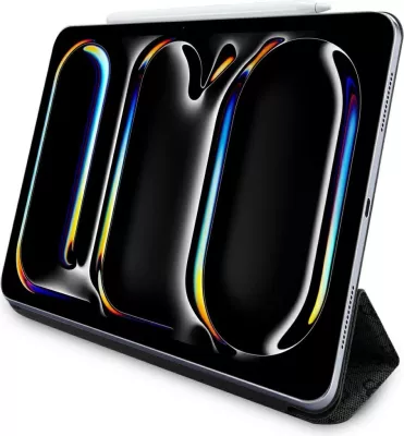 Mbështjellës Guess GUFC13PM24PS4SGK për iPad Pro 13" 2024, Magnetic 4G Big Logo, i zi