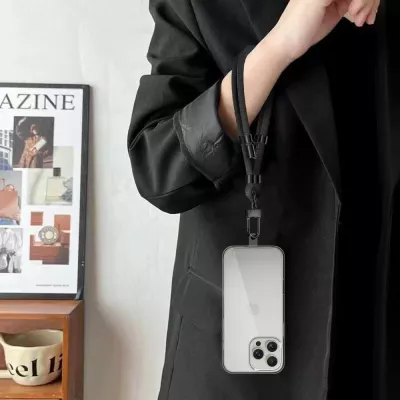 Rrip dore për celular Tech-Protect C4S, i zi, set me 2 adaptera