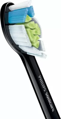Koka për furçë dhëmbësh sonike Philips Sonicare HX6064/88 Optimal White, 4 copë, e zezë