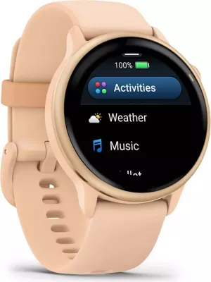 Smartwatch Garmin vívoactive 6, 42 mm, AMOLED, GPS, Rozë