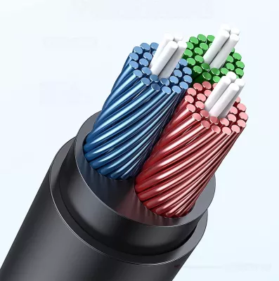 Kabllo audio zgjatues Ugreen AV118 10592, mini jack 3.5 mm mashkull/femër, 1m, argjendtë