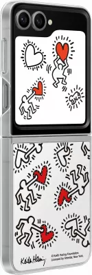Mbështjellës Samsung Galaxy Z Flip6, 17 cm (6.7"), Bardhë