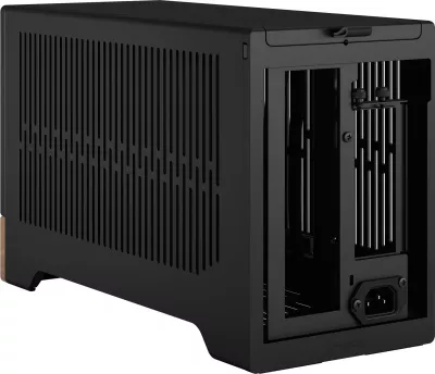 Kasë Fractal Design Terra, Mini-ITX, Alumini, Walnut, Graphite
