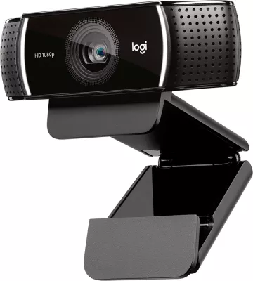 Web kamerë Logitech C922 Pro Stream 1080p 60fps USB me mikrofon, tripod, zezë