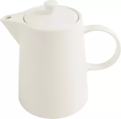 Çajnik Porland Line 850 ml, krem, set 6 copë