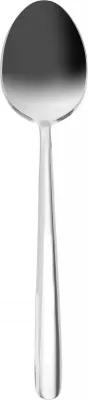 Lugë çaji OVE Torino 112 mm, inox 18/10, trashësi 5 mm, set 12 copë, argjend