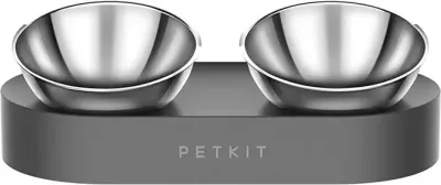 Tasa ushqimi për qen dhe mace Petkit Fresh Nano Metal, çelik inox, set 2 copë
