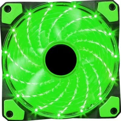 Ventilator kasë PC Marvo FN-10GN 120mm LED 3-PIN/4-PIN gjelbër